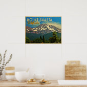Mount Shasta Poster (Keuken)