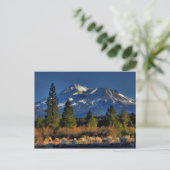 MOUNT SHASTA - SCHILDERIJ BRIEFKAART (Staand voorkant)