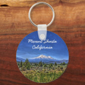 Mount Shasta Sleutelhanger (Voorkant)