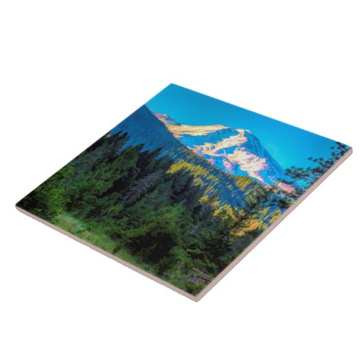 MOUNT SHASTA TEGELTJE (Zijkant)