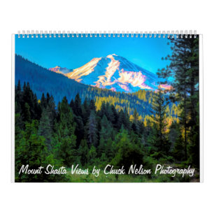 MOUNT SHASTA-UITZICHTEN #3 KALENDER