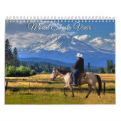 MOUNT SHASTA-UITZICHTEN #4 CALENDAR KALENDER (Hoes)