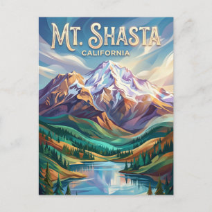 Mount Shasta USA Briefkaart