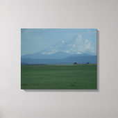 Mount Shasta Weerbarstige Bruid 2 Canvas Afdruk (Voorkant)