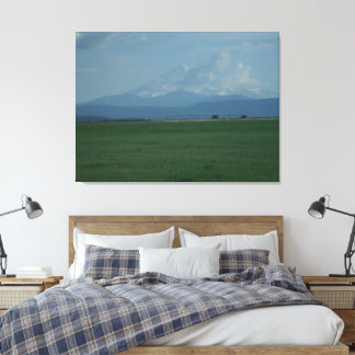 Mount Shasta Weerbarstige Bruid 2 Canvas Afdruk