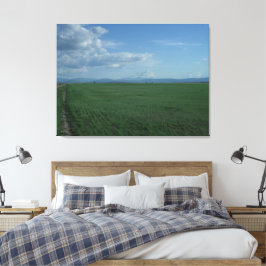 Mount Shasta Weerbarstige Bruid 3 Canvas Afdruk