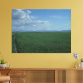 Mount Shasta Weerbarstige Bruid 3 Canvas Afdruk (Insitu (Woonkamer))