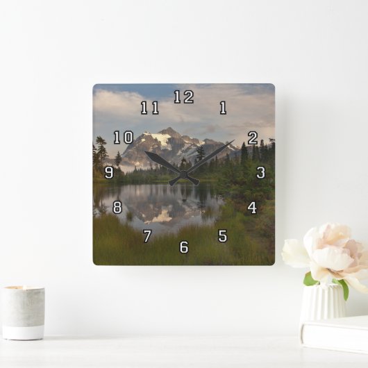 Mount Shuksan wall klok (Huis)
