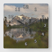 Mount Shuksan wall klok (Voorkant)