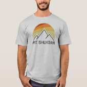 Mount Shuksan Washington Retro T-shirt (Voorkant)