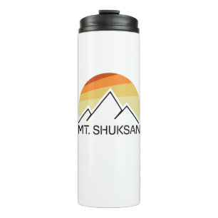 Mount Shuksan Washington Retro Thermosbeker