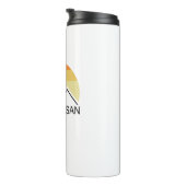 Mount Shuksan Washington Retro Thermosbeker (Geroteerd rechts)