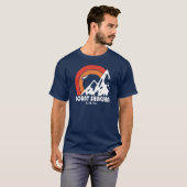 Mount Shuksan Washington Sun Eagle T-shirt (Voorkant volledig)