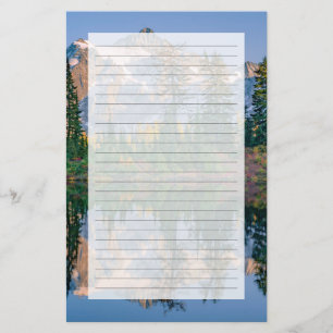 Mount Shuksan weerspiegeld in Reflection Lake Briefpapier