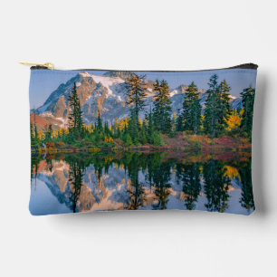 Mount Shuksan weerspiegeld in Reflection Lake Etui