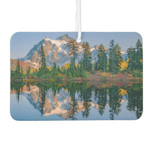 Mount Shuksan weerspiegeld in Reflection Lake Luchtverfrisser