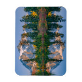 Mount Shuksan weerspiegeld in Reflection Lake Magneet (Verticaal)