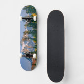 Mount Shuksan weerspiegeld in Reflection Lake Persoonlijk Skateboard (Voorkant)