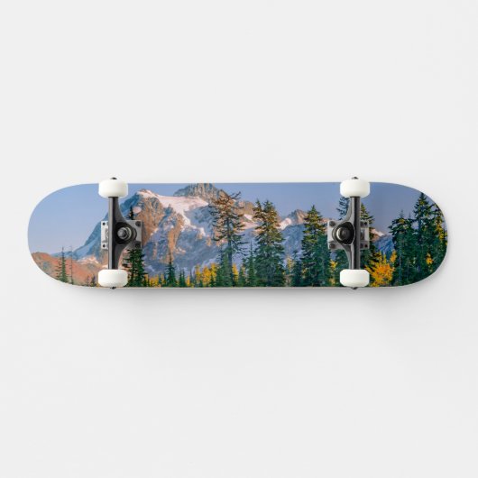 Mount Shuksan weerspiegeld in Reflection Lake Persoonlijk Skateboard (Horizontaal)