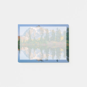 Mount Shuksan weerspiegeld in Reflection Lake Post-it® Notes