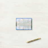 Mount Shuksan weerspiegeld in Reflection Lake Post-it® Notes (Op bureau)