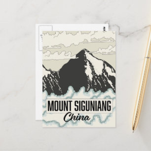 Mount Siguniang China Briefkaart