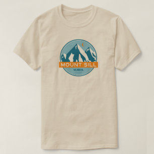 Mount Sill California sterren Maan T-shirt
