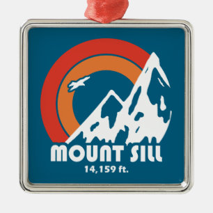Mount Sill California Sun Eagle Metalen Ornament