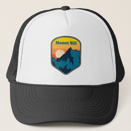 Mount Sill California Sunrise Trucker Pet (Voorkant)