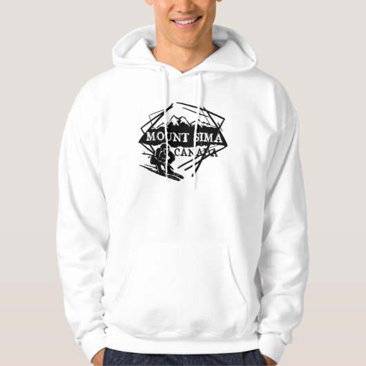 Mount Sima Canada ski hoodie (Voorkant)