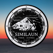 Mount similaun - Tirol Oostenrijk Alpen Ronde Button 4,0 Cm