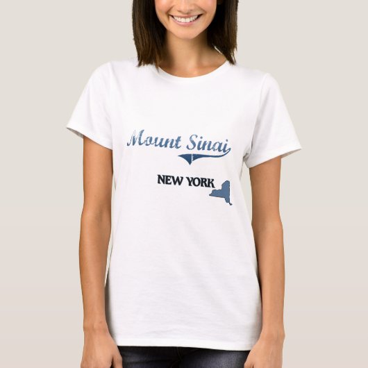 Mount Sinai New York City Classic T-shirt (Voorkant)