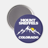 Mount Sneffels Colorado Magneet (Voorkant / Achterkant)