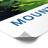 Mount Sneffels Colorado Reisprint Poster (Hoek)