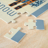 Mount Snow Vermont skioord spel Legpuzzel (Zijkant)