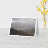 Mount Snowdon Landscape Kaart (Gele Bloem)