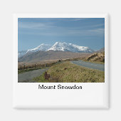 Mount Snowdon Magneet (Voorkant)