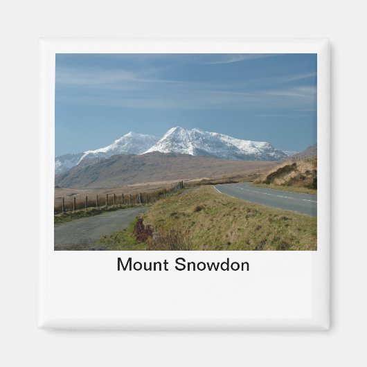 Mount Snowdon Magneet (Voorkant)