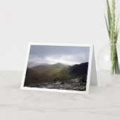 Mount Snowdon, Nationaal Park Snowdonia, Wales Kaart (Voorkant)