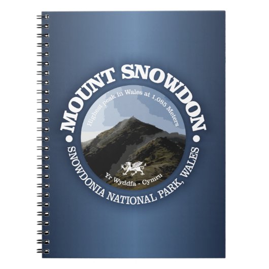 Mount Snowdon Notitieboek (Voorkant)