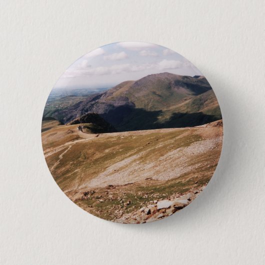 Mount Snowdon Ronde Button 5,7 Cm (Voorkant)