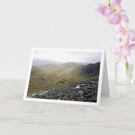 Mount Snowdon, Snowdonia, Wales, Verenigd Koninkri Kaart (Orchidee)