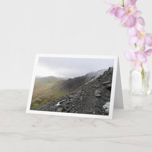 Mount Snowdon, Snowdonia, Wales, Verenigd Koninkri Kaart (Orchidee)