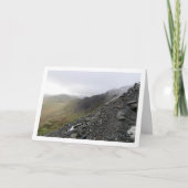 Mount Snowdon, Snowdonia, Wales, Verenigd Koninkri Kaart (Voorkant)
