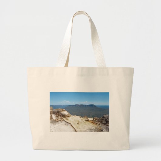 Mount Solitary and Jamison Valley Grote Tote Bag (Voorkant)