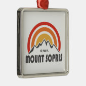 Mount Sopris Metalen Ornament (Rechts)