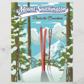 mount southington plantsville, connecticut skiën (Achterkant)