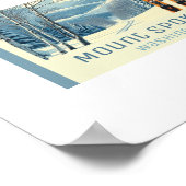 Mount Spokane Washington  ski resort  Poster (Hoek)