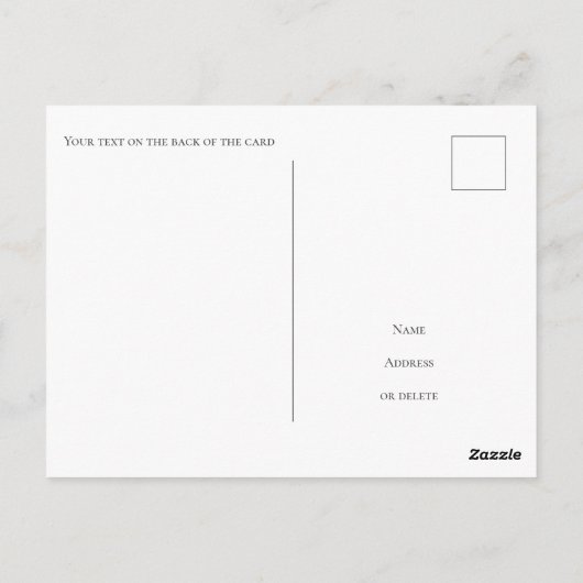 Mount Spokane, Washington skigebied Briefkaart (Achterkant)