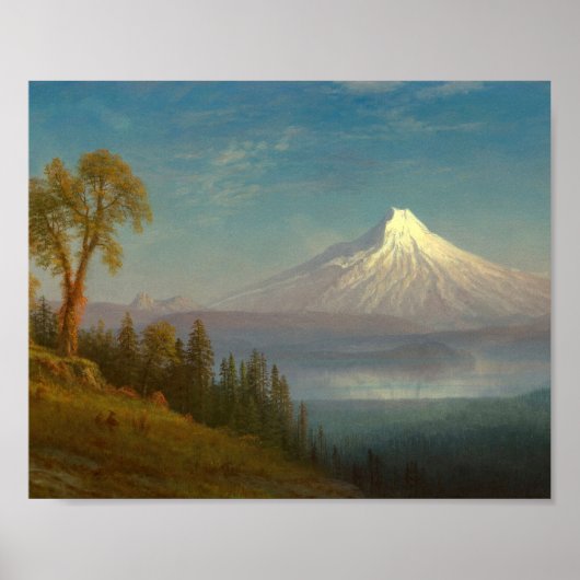 Mount St. Helens | Albert Bierstadt Poster (Voorkant)